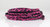 Lederband - leopard pink- 5 x 2,5 mm