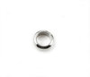 10x Edelstahl Ring - poliert - Ø 6 mm