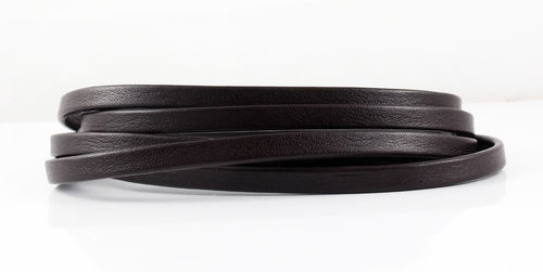 Nappalederband - braun - 6 x 2 mm
