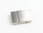 Edelstahl Magnetverschluss-matt-silber- Ø 10 x 2,5 mm