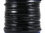 Nappalederband - shiny black - 3 x 1,2 mm