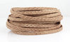 Nappalederband - camel snake - 5 x 1,5 mm