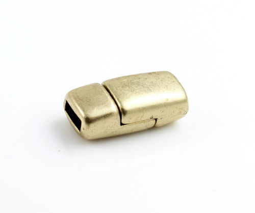 Zamak Magnetverschluss - bronze - Ø 5 x 2 mm