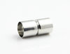 Magnetverschluss - platin - Ø 9 mm