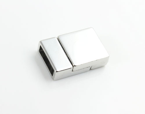 Magnetverschluss - platin - Ø 10 x 3 mm