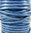 Lederband - pastellblau - 5 x 2 mm