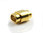 Zamak Magnetverschluss-vergoldet-Ø 10 x 7 mm