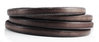 Kernlederband - dunkelbraun - Ø 10 x 7 mm
