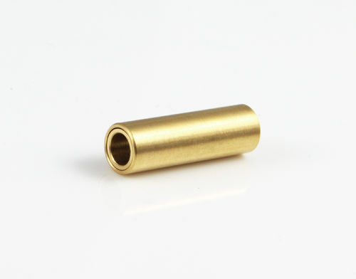 Edelstahl Magnetverschluss - matt - golden - Ø 3 mm