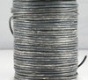 Rundlederband - vintage grau - Ø 2 mm