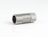 Edelstahl Magnetverschluss- Crystal - Ø 6 mm - 20 x 8 mm