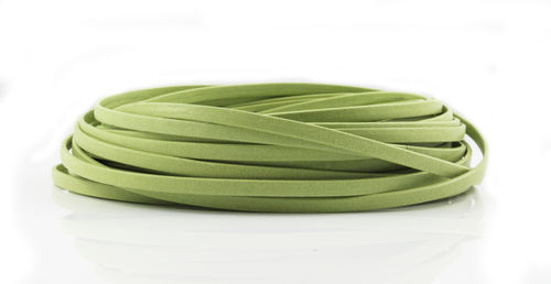 Nappalederband - grün - 3 x 1,5 mm