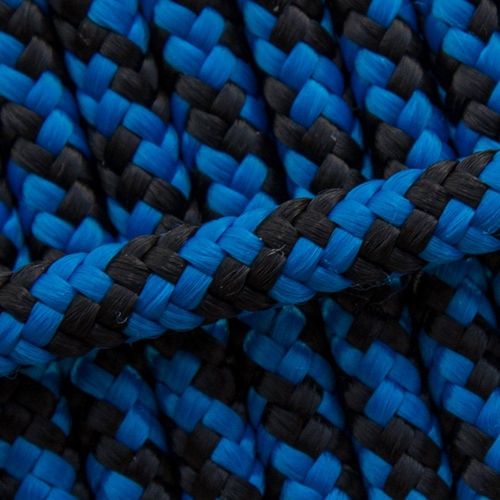 PPM Seil - schwarz-blau - Ø 8 mm