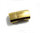 Edelstahl Magnetverschluss-poliert-golden Ø 10 x 5 mm