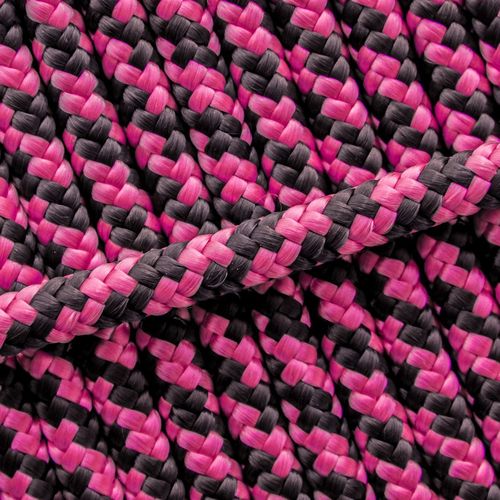 PPM Seil - schwarz-rosa- Ø 6 mm