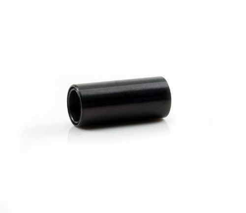 Edelstahl Magnetverschluss - matt - schwarz - Ø 5 mm