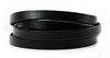 Nappalederband - schwarz - 10 x 2 mm