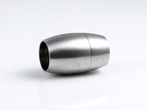 Edelstahl Magnetverschluss - matt - Ø 10 mm