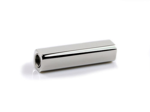 Edelstahl Magnetverschluss - poliert - silber - Ø 3 mm