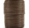 Rundlederband - braun - Ø 2 mm